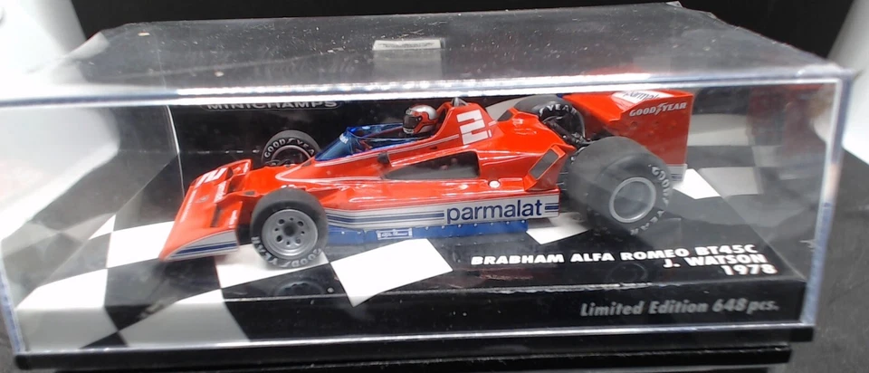 MINICHAMPS - BRABHAM - ALFA ROMEO - BT45C - J. WATSON - 1978 - Image 1 of 1