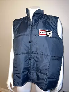 Gilet isolato CHAMPION SPARK PLUG anni 80 taglia XXL bello! - Foto 1 di 11
