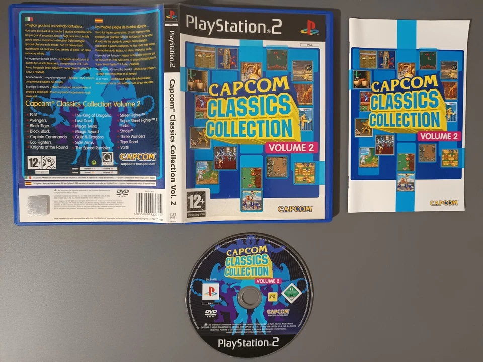 CAPCOM Classics Collection Volume 2 | PS2 PAL España ES Completo | Vol.2 - Imagen 1 de 4