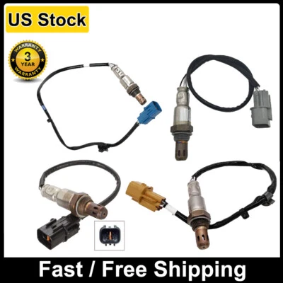 4pcs Up+Down O2 Sensor For 2011-2013 Kia Sorento 2010-2012 Hyundai Santa Fe 3.5L - Image 1 of 4