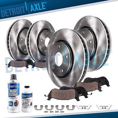 10 piezas 12.91" Delanteros 12.99" Traseros Rotores de Freno de Disco Pastillas de Freno de Cerámica para BMW X3 X4 Foto 1 de 4