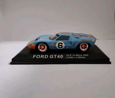  1/43 Modellino Auto Ford GT40 24H Le Mans 1969 J.Ickx - J. Oliver - Immagine 1 di 4