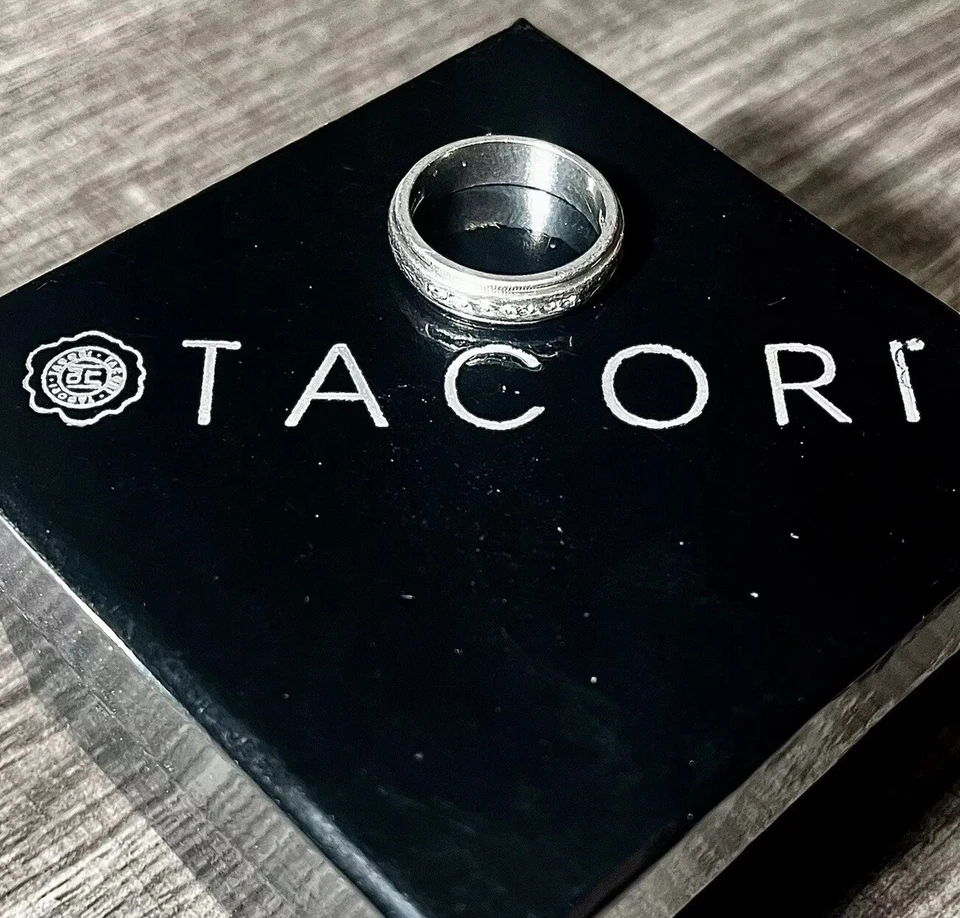 ANILLO DE DIAMANTES de platino para hombre.  Anillo de diamantes de platino TACORI. SKU 110-6D Foto 1 de 4