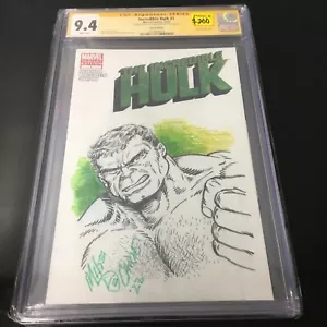 The Incredible Hulk #1 Signature Series firmada por Mike DeCarlo CGC 9.4 - Imagen 1 de 4