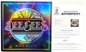 FOO FIGHTERS BAND SIGNED DEE GEES RSD ALBUM VINYL TAYLOR HAWKINS +3 BAS - Picture 1 of 9