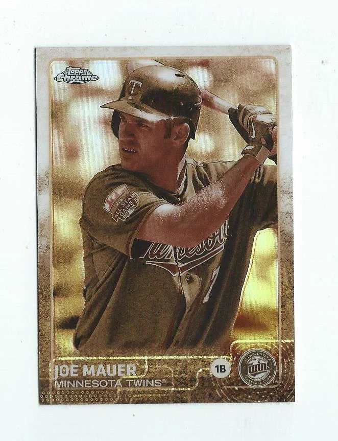 2015 Topps Chrome Baseball Sepia Refractor Singles - You Choose - Image 1 of 1
