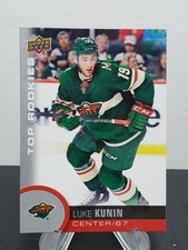 2017-18 Upper Deck Top Rookies #TR8 Luke Kunin Minnesota Wild