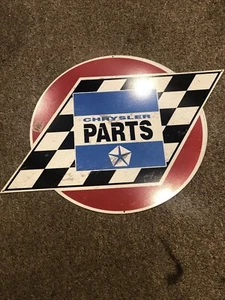 NEW Chrysler diecut tin metal sign - Picture 1 of 19