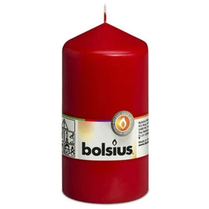 Bolsius Stumpenkerze Rot 130/68mm - Picture 1 of 1