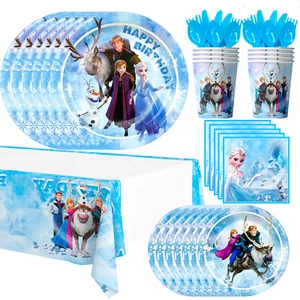 Frozen Party Supplies,Anna Frozen Party Tableware Set Party Supplies for Girls - Picture 1 of 10
