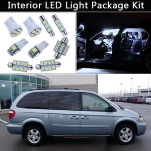 15PCS Pure White LED Interior Lights Package kit Fit 2001-2007 Dodge Caravan J1 - Bild 1 von 8