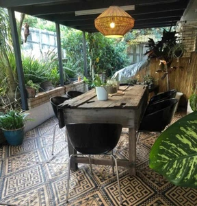 New indoor/outdoor reversible recycled plastic mat | rug | 280cm x 280cm - Picture 1 of 1