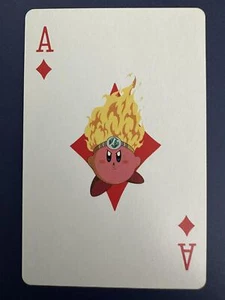 Kirby diamond A Playing Poker Card Kirby Super Star Blue Nintendo Japanese - Bild 1 von 6