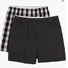 NWT Roundtree & Yorke Full-Cut Cotton Boxers Men's 2-Pack Size 30,32,38,40,42