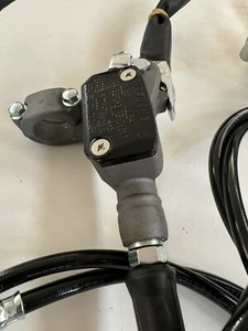 Pompa Frizione Per Ktm Sx Sxf Exc Completa Di Leva + Tubo. X Tutte Le Cilindrate - Imagen 1 de 11