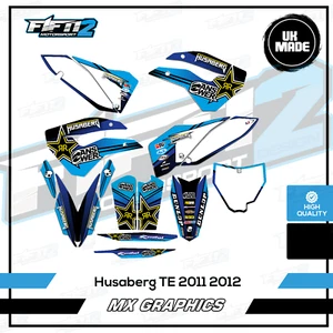Husaberg graphics Kit TE 125 250 300 2011 2012 stickers '11 '12 decals kit - Picture 1 of 1