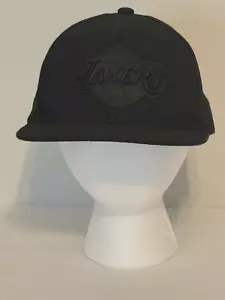 Los Angeles Lakers NBA LAKERS Total Black Cap/Hat - Picture 1 of 7