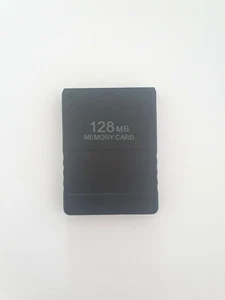 128MB Scheda Memoria Memory Card 128 MB PLAYSTATION 2 PS2 Slim Lettore di Schede - Foto 1 di 3