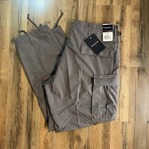 Pantaloni cargo Propper BDU nuovi con etichette da uomo taglia XLR XL reg grigio ripstop bottoni mosca - Foto 1 di 16