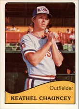 1979 Tucson Toros TCMA #19 Deathel Chauncey - NM