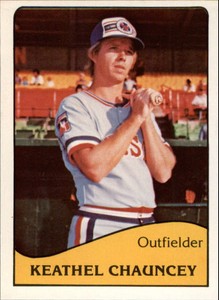 1979 Tucson Toros TCMA #19 Deathel Chauncey - NM