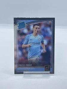 Phil Foden - Panini Donruss 2018/19 Silver Press Proof Rated Rookie #179 - Picture 1 of 2