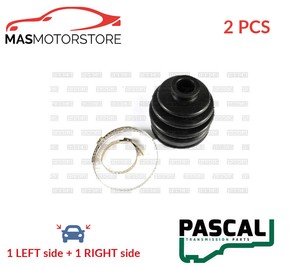 CV JOINT BOOT KIT PAIR WHEEL SIDE PASCAL G54003PC 2PCS I NEW OE REPLACEMENT