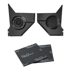 RetroSound KP-F39-6768-652-M Black Kick Panel For 1967-68 Mustang - Picture 1 of 2