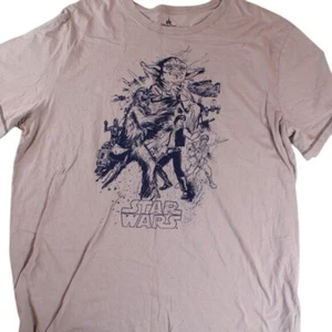 Disneyland Parks Men's XXL Grey Star Wars Graphic Tee Short Sleeve T-Shirt - Picture 1 of 5