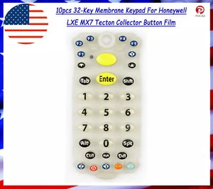 10pcs 32-Key Membrane Keypad For Honeywell LXE MX7 Tecton Collector Button Film - Picture 1 of 2