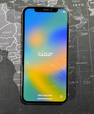 Apple iPhone X - 64 GB - Batteria Nuova 100% - Argento (Sbloccato) - Immagine 1 di 4