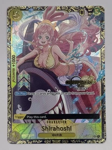 Shirahoshi OP03-116 Championship 2024 October Online Regional Promo Near Mint NM - Picture 1 of 2