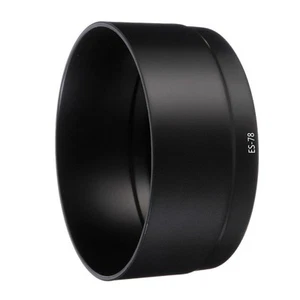 ES-78 Lens Hood Snap-on for Canon EF 50mm f/1.2L USM Lens DSLR Camera - Picture 1 of 4