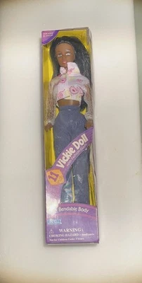 Vintage 80’s African-American Vickie Doll Rare Bluild! Black Vickie Doll - Image 1 of 4