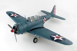 HA0211 Hobby Master SBD-2 Dauntless 1/32 Model Black GC USN - Picture 1 of 2