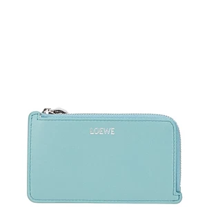 LOEWE 25Stainless Steel Pebble Coin Card Holder Card Case CANBZ40X01 【Used】 - Picture 1 of 14