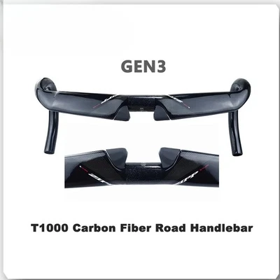 Manillar de carretera de fibra de carbono Flare 2° GEN3 31,8 MM 380/400/420/440 MM DI2 EPS Foto 1 de 4