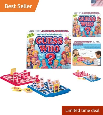 Clásico ¿Adivina quién? Juego de Deducción Misteriosa - 2 Jugadores, ¡Diversión Educativa! Foto 1 de 4