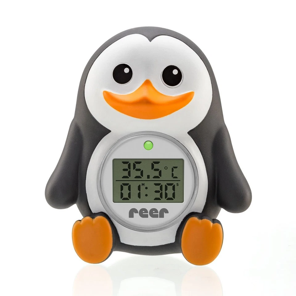 REER 24041 MyHappyPingu 2 in 1 digitales Badethermometer - Bild 1 von 1