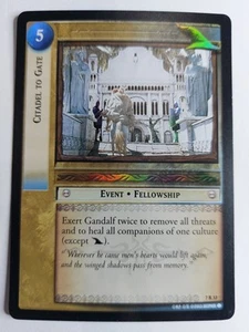 LOTR TCG Return of the King CITADEL TO GATE 7R33 FOIL LP - Picture 1 of 1