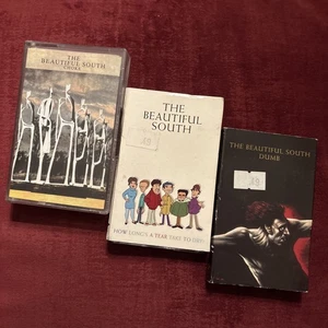THE BEAUTIFUL SOUTH - 3x Cassette Tape Bundle - Inc CHOKE / DUMB Single - Picture 1 of 4