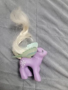 My Little Pony Windy Wing FLURRY Rare 1988 Snowflake VTG MLP Butterfly Wings - Picture 1 of 4