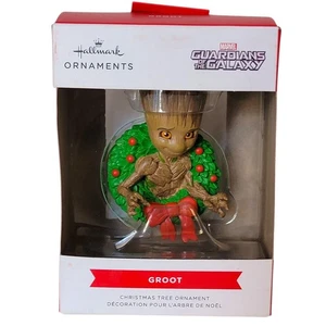 Hallmark Marvel Guardians of the Galaxy Groot Christmas Ornament Wreath Decor - Picture 1 of 7