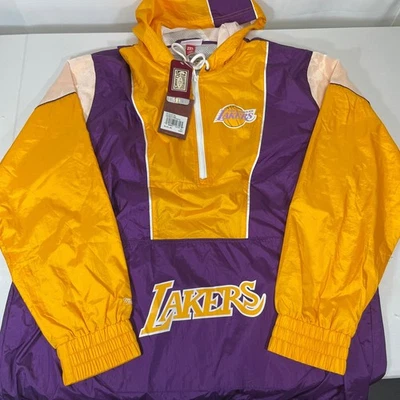 Куртка ветровка катушка Mitchell & Ness Los Angeles Lakers NBA Highlight - Изображение 1 из 4
