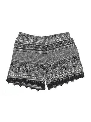 Pantalones cortos negros Hot Kiss para mujer 1X Plus Foto 1 de 2