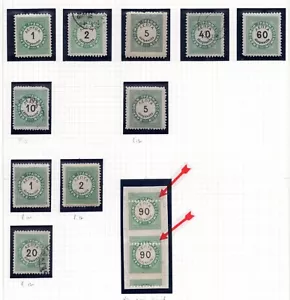 GRECIA TURQUÍA 1875||1912 COLECCIÓN ESPECIALIZADA DE CUOTAS POSTALES COMO NUEVAS Y USADAS - Imagen 1 de 6