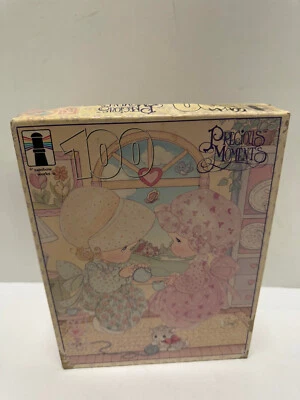 Precious Moments Friends Having a Tea Party Puzzle 100 Pieces New Never Opened - Image 1 of 2