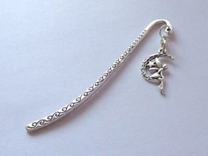 ANTIQUE SILVER FAIRY TINKERBELL SWIRLS BOOKMARK GIFT BIRTHDAY PARTY BAG FILLERS - Bild 1 von 3