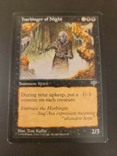 MTG Harbinger of Night Mirage Regular Rare
