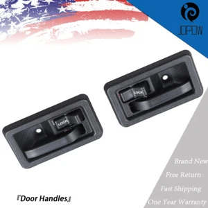 Juego de pares de manijas de puerta interiores izquierda derecha para Jeep Wrangler 91-04 - Imagen 1 de 11
